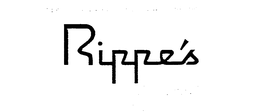RIPPE'S trademark