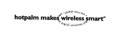 HOTPALM MAKES WIRELESS SMART GLOBAL INTERNET trademark