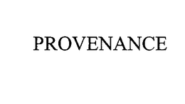 PROVENANCE trademark