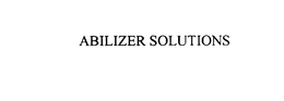 ABILIZER SOLUTIONS trademark
