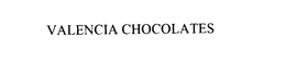 VALENCIA CHOCOLATES trademark