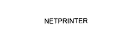 NETPRINTER trademark