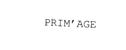 PRIM' AGE trademark