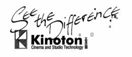 SEE THE DIFFERENCE KINOTON CINEMA AND STUDIO TECHNOLOGY GMBH trademark