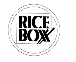 RICE BOXX trademark
