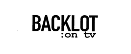 BACKLOT :ON TV trademark