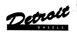 DETROIT WHEELS trademark
