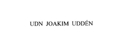 UDN JOAKIM UDDEN trademark