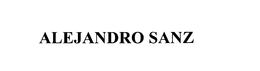 ALEJANDRO SANZ trademark