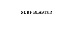 SURF BLASTER trademark