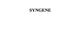 SYNGENE trademark