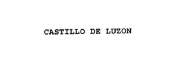 CASTILLO DE LUZON trademark