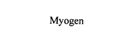 MYOGEN trademark