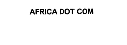 AFRICA DOT COM trademark