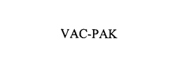 VAC-PAK trademark