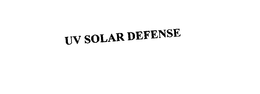 UV SOLAR DEFENSE trademark