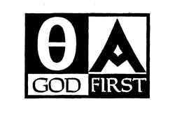 GOD FIRST trademark