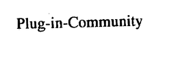 PLUG-IN-COMMUNITY trademark