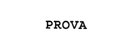 PROVA trademark