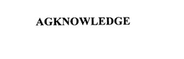 AGKNOWLEDGE trademark