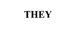 THEY trademark