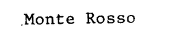 MONTE ROSSO trademark