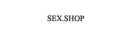 SEX.SHOP trademark