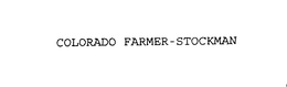 COLORADO FARMER-STOCKMAN trademark