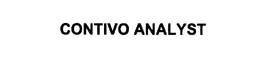 CONTIVO ANALYST trademark