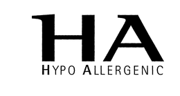 HA HYPO ALLERGENIC trademark