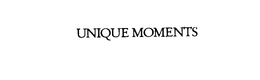 UNIQUE MOMENTS trademark