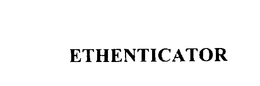 ETHENTICATOR trademark