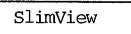 SLIMVIEW trademark