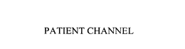 PATIENT CHANNEL trademark