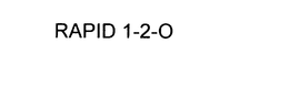 RAPID 1-2-0 trademark