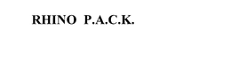RHINO P.A.C.K. trademark