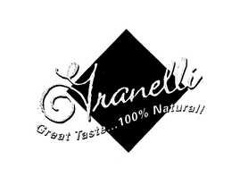 GRANELLI GREAT TASTE... 100% NATURAL trademark