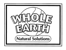 WHOLE EARTH NATURAL SOLUTIONS trademark