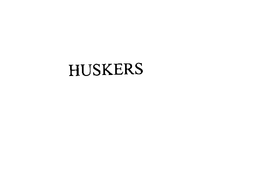 HUSKERS trademark