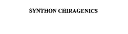 SYNTHON CHIRAGENICS trademark