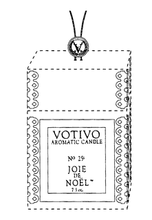 VOTIVO AROMATIC CANDLE NO 25 JOIE DE NOEL 73 OZ trademark