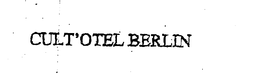CULT'OTEL BERLIN trademark