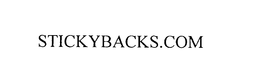 STICKYBACKS.COM trademark