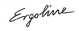 ERGOLINE trademark