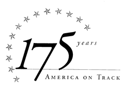 175 YEARS AMERICA ON TRACK trademark
