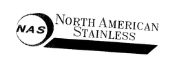 NAS NORTH AMERICAN STAINLESS trademark