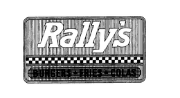 RALLY'S BURGERS FRIES COLAS trademark