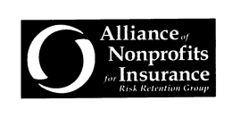 ALLIANCE OF NONPROFITS FOR INSURANCE RISK RETENTION GROUP trademark