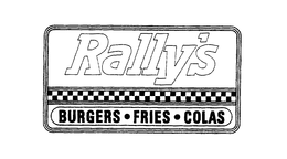 RALLY'S BURGERS FRIES COLAS trademark
