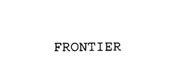FRONTIER trademark